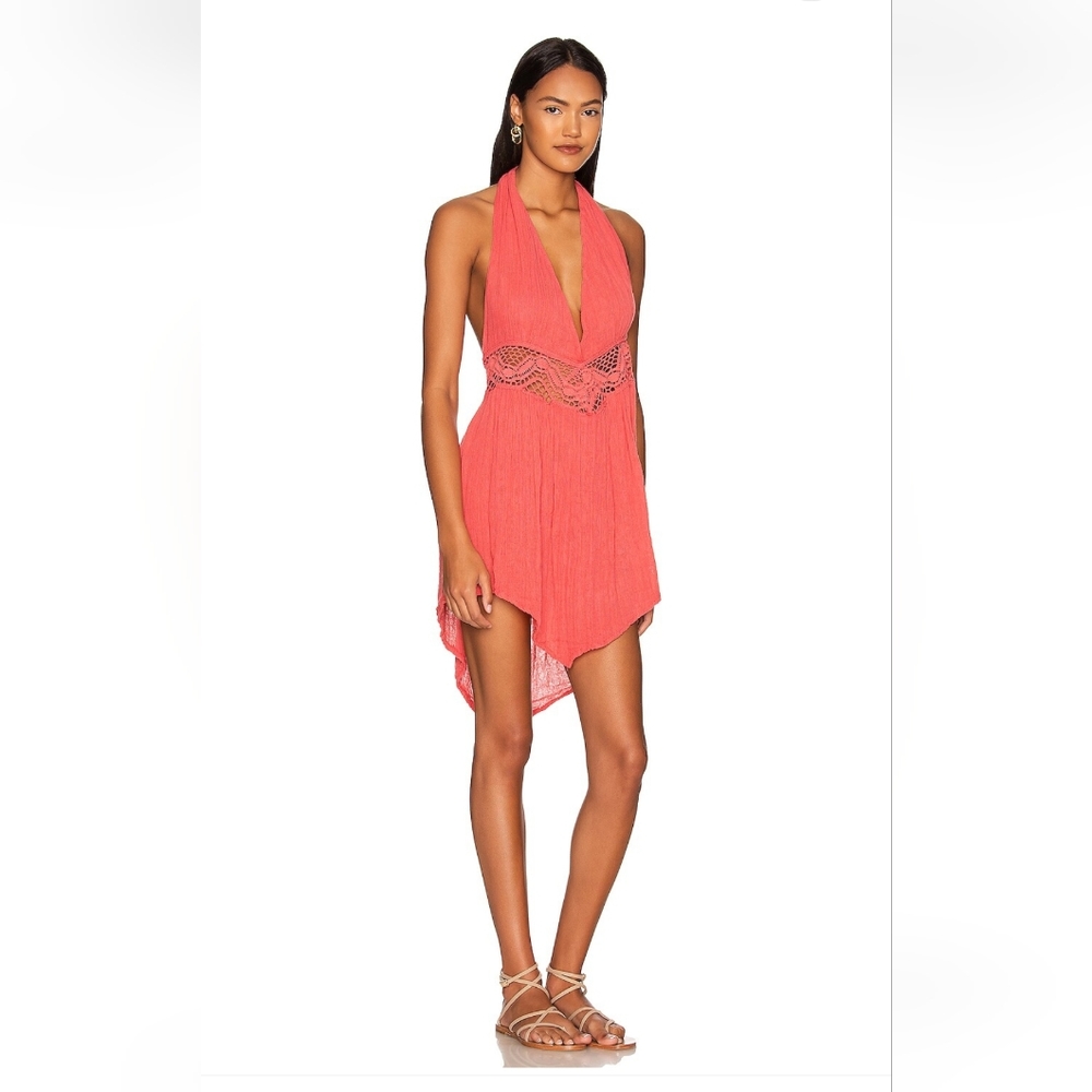 Jen's Pirate Booty Sugar Magnolia Dress Watermelon Size S